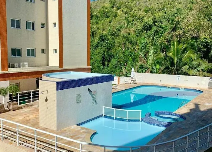 Canto nobre da Praia Grande - Apartamento completo e confortável Ubatuba